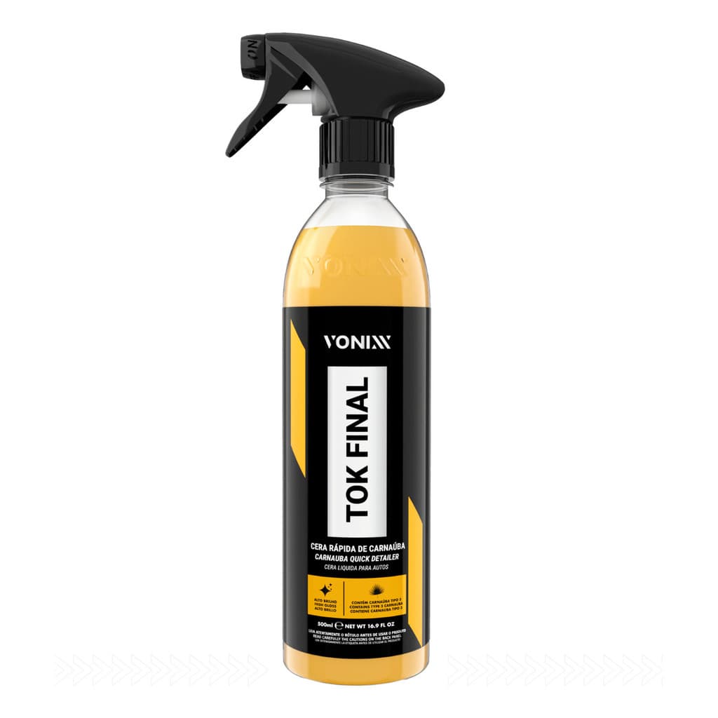 Vonixx Tok Final Cera Líquida Carnaúba Proteção Automotiva 500ml