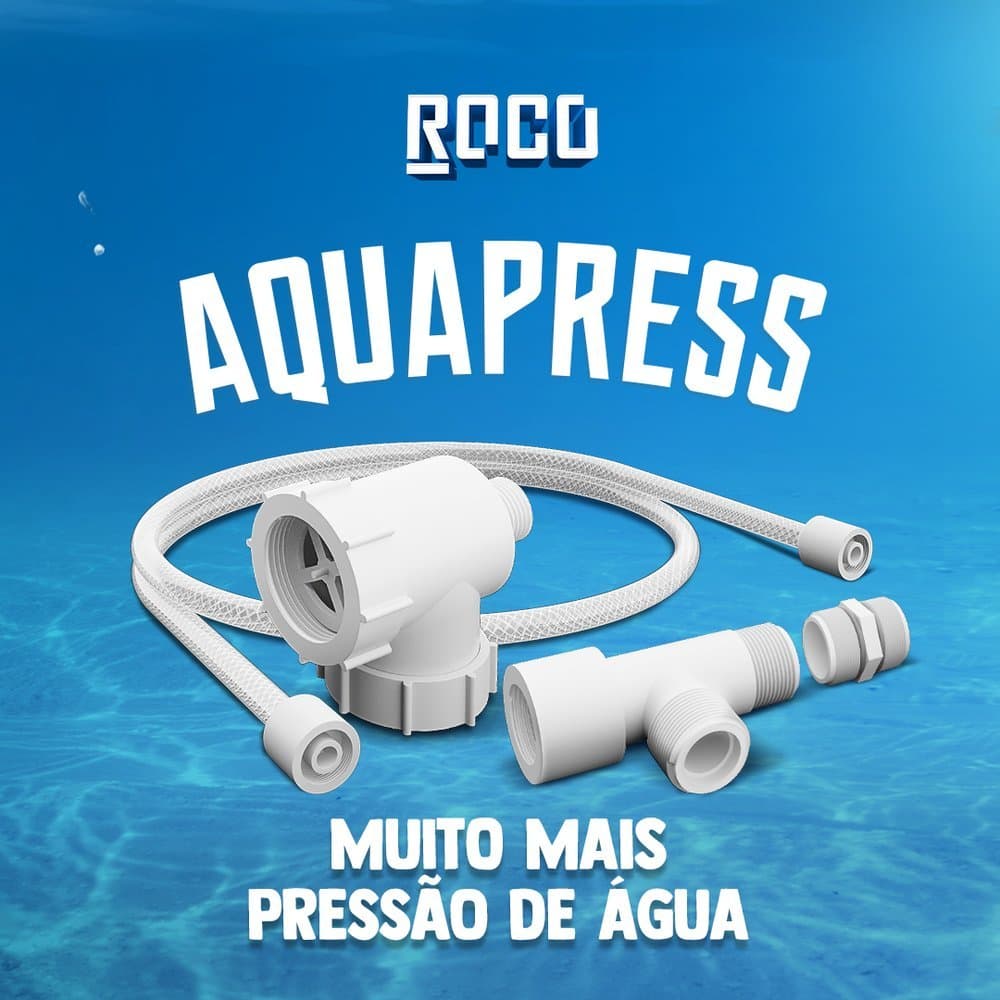 VÁLVULA TRANSFERIDORA DE PRESSÃO PARA CAIXA D'ÁGUA ACQUAPRESS ROCO
