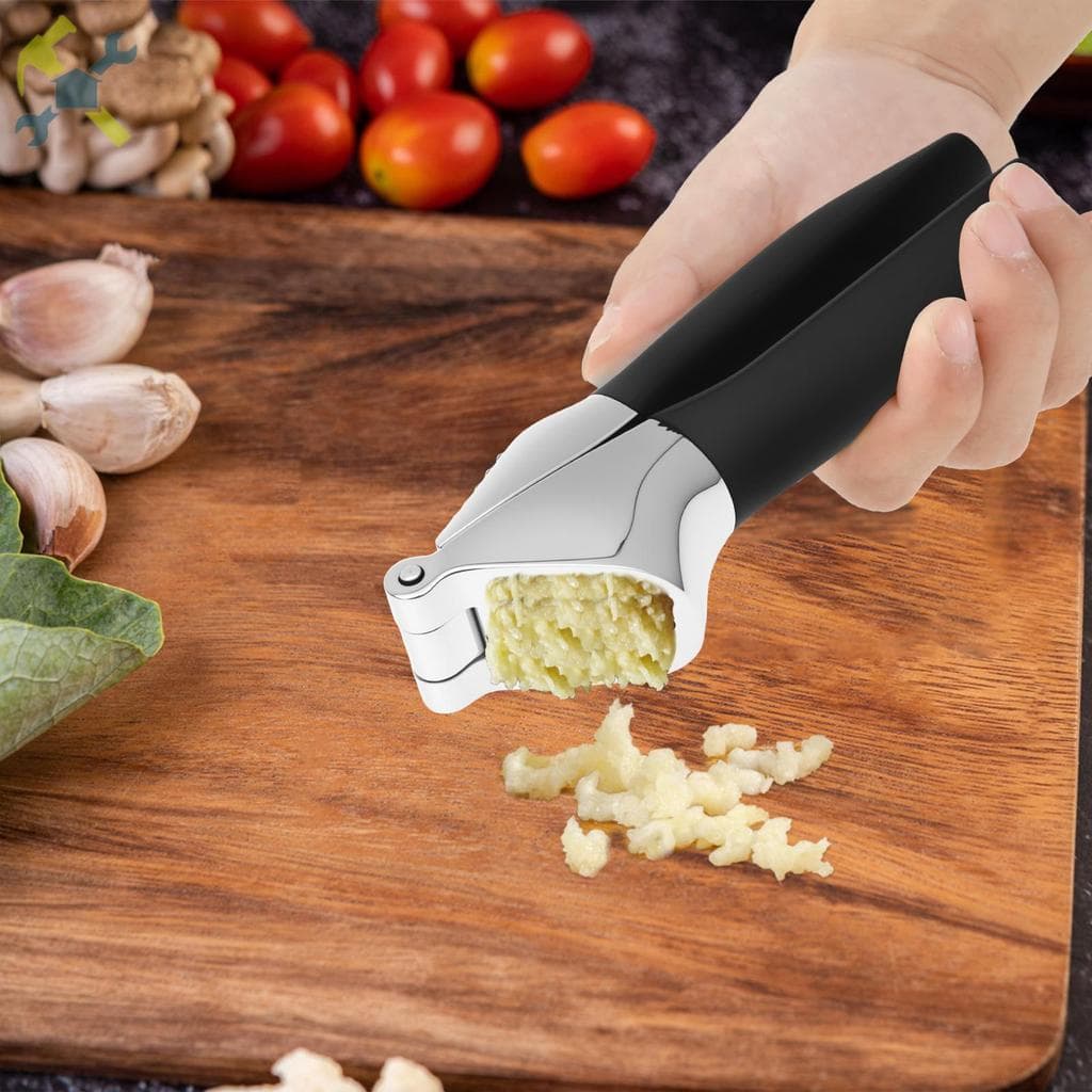 Prensa De Alho Liga De Zinco Picador Reutilizável Espremedor De Gengibre Para Cozinha Casa SHOPCYC6805