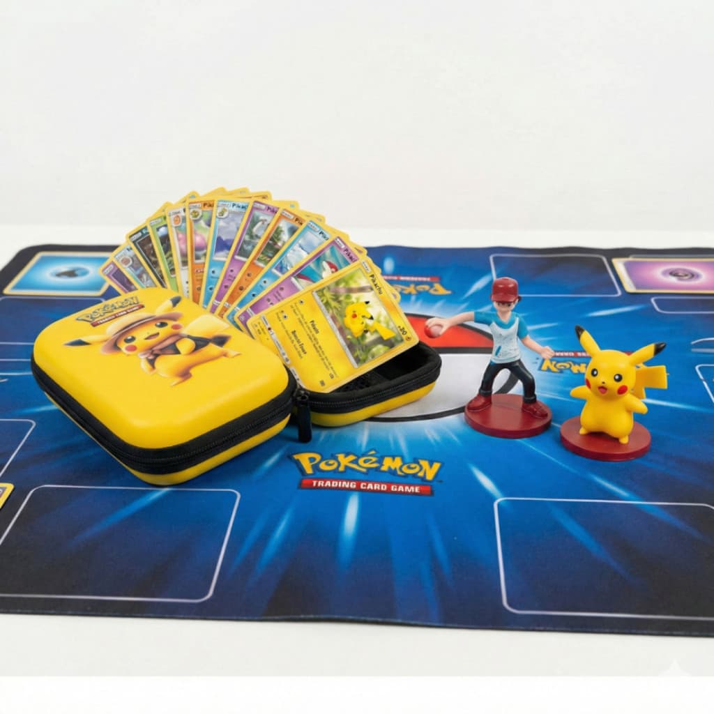Kit Cartas Colecionáveis Estojo com Bonecos