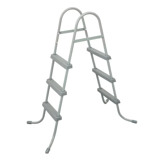 Escada para piscina até 91 cm de altura Bestway #58334 Serve para piscina Intex Bestway Mor Jilong Bel Sunfit Brink etc