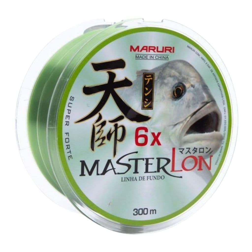 Linha de Pesca Monofilamento Master Lon Maruri 300 Metros Pesqueiro