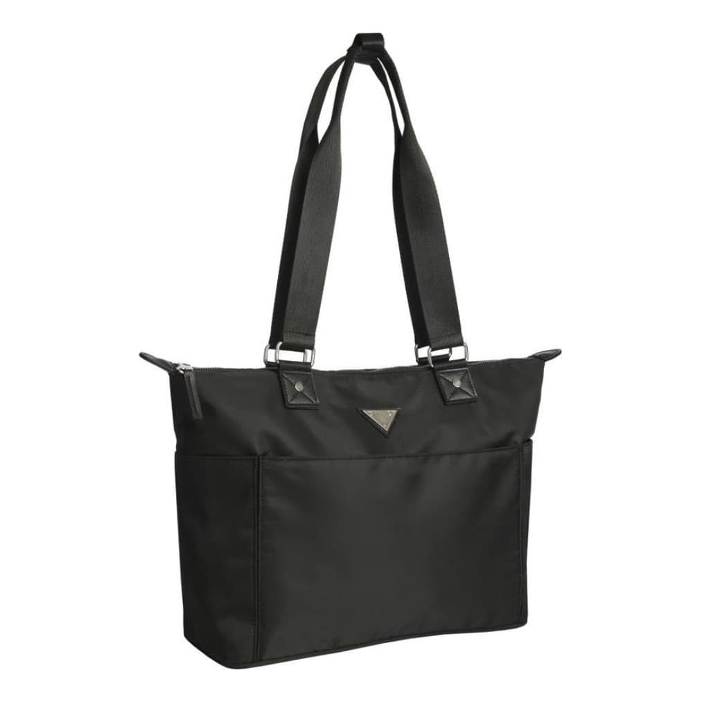 Bolsa Tiracolo Nylon Glow It Semax Preto Gw2403 Com Zíper