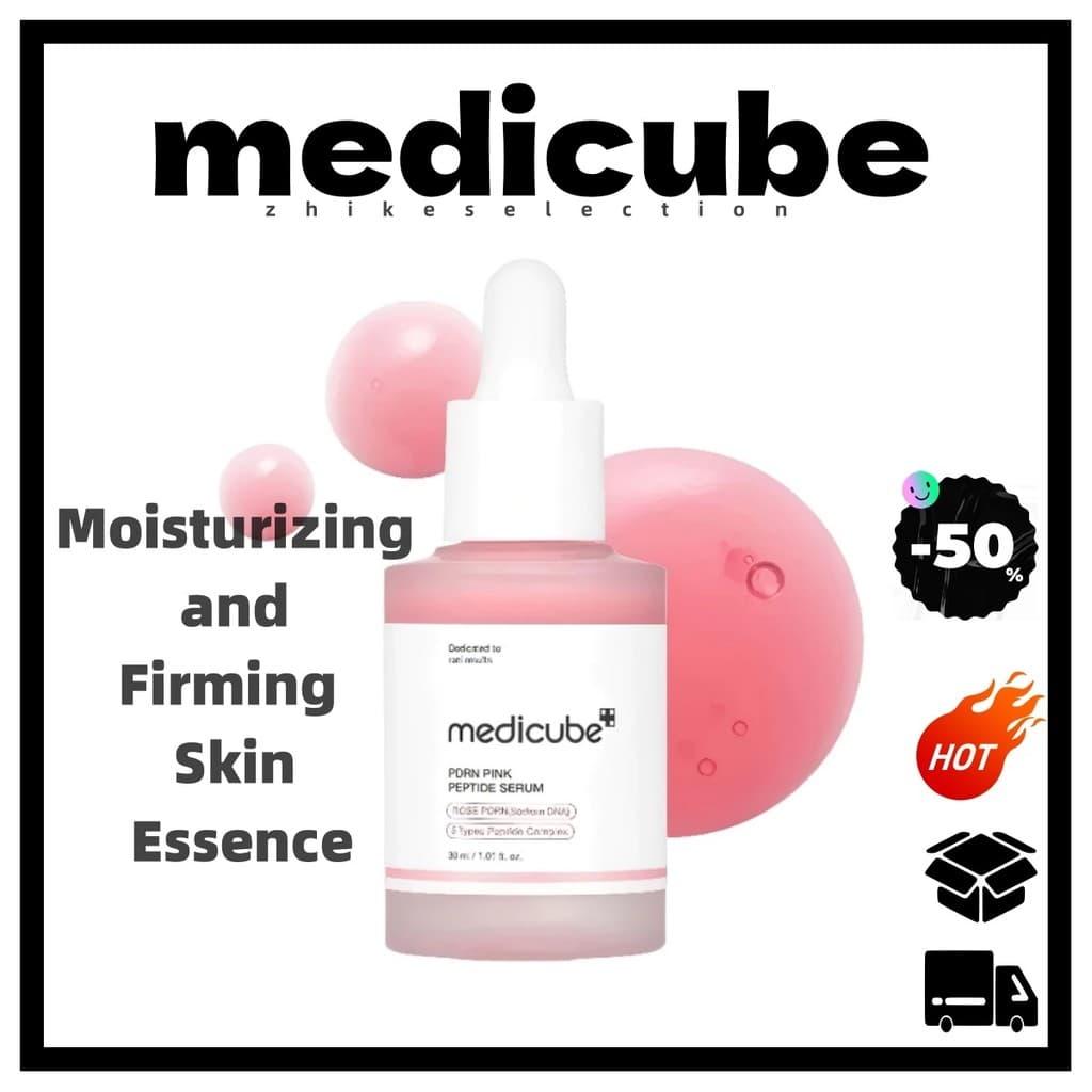 7.7medicube PDRN Pink Peptide Essence Liquid 30 ml-Antienvelhecimento , Hidrata A Pele