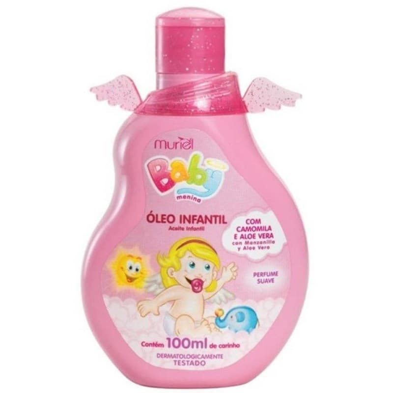 Óleo Corporal Muriel 100 ml – Hidratação Suave para Pele Sensível