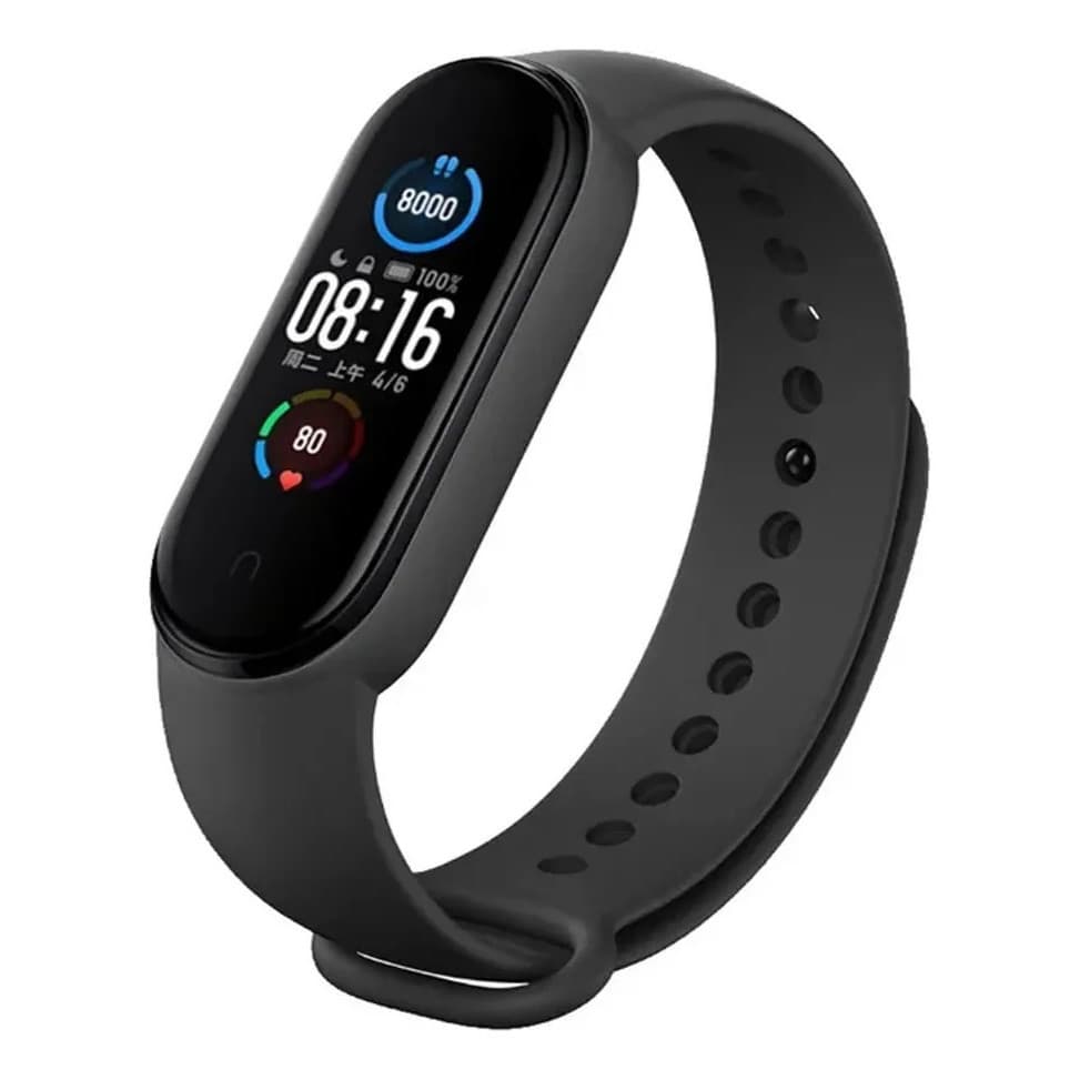 Pulseira De Silicone Lisa Para Smartwatch Xiaomi Mi Band 7