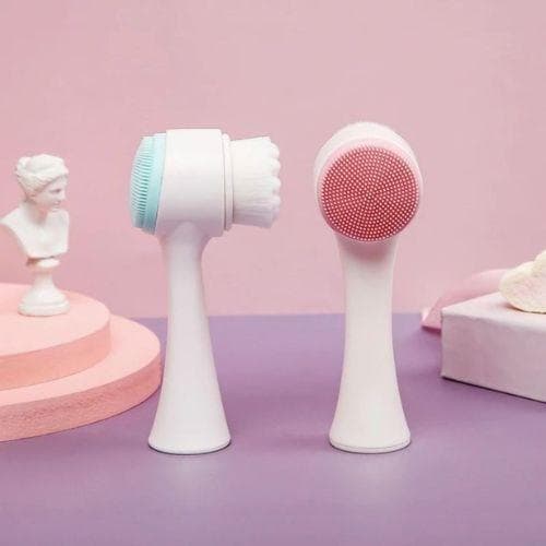 Escova Facial 3D Massagem Limpeza Esfoliação Suave Dia a Dia Skin Care