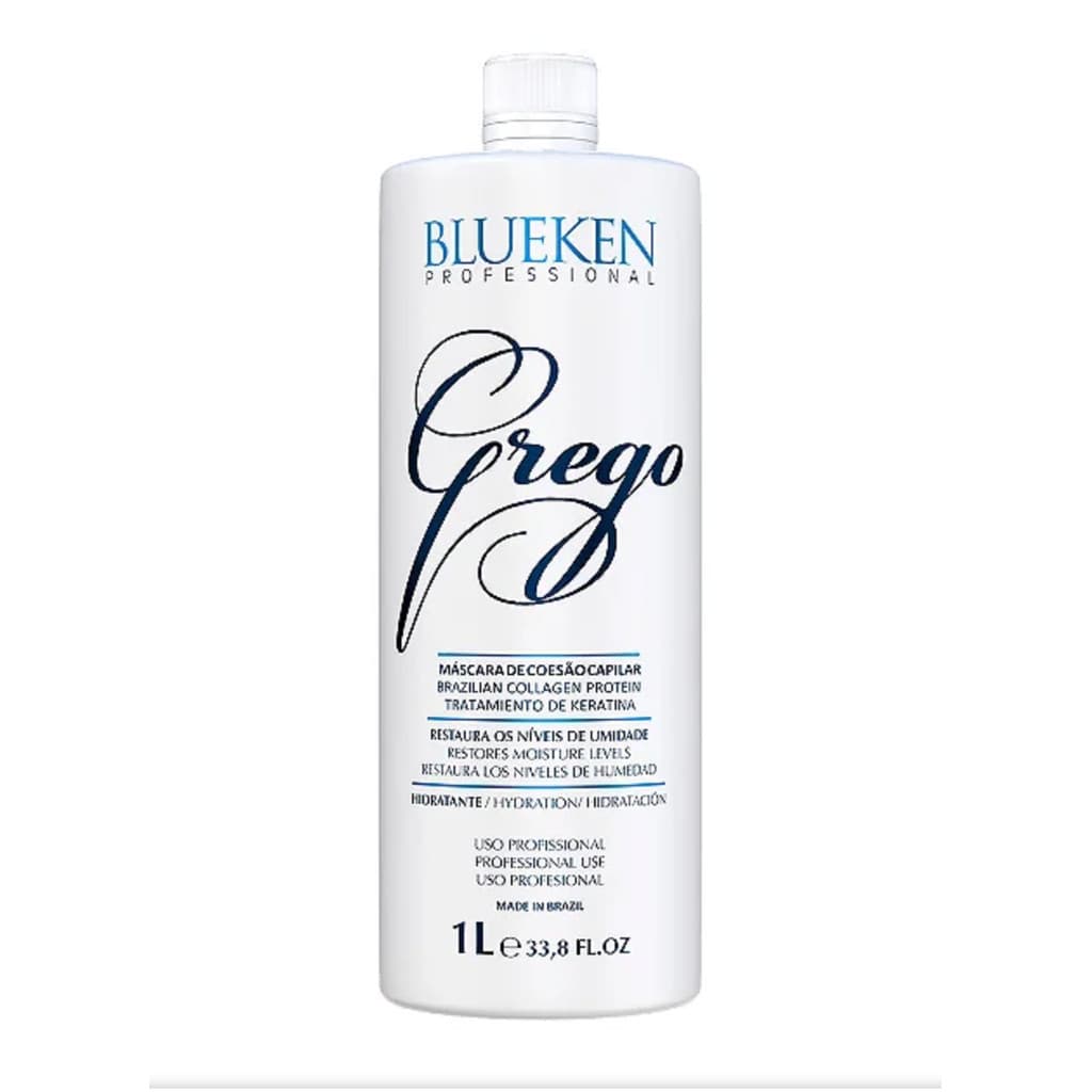 Blueken Professional Escova Progressiva Grego 1L + BRINDE