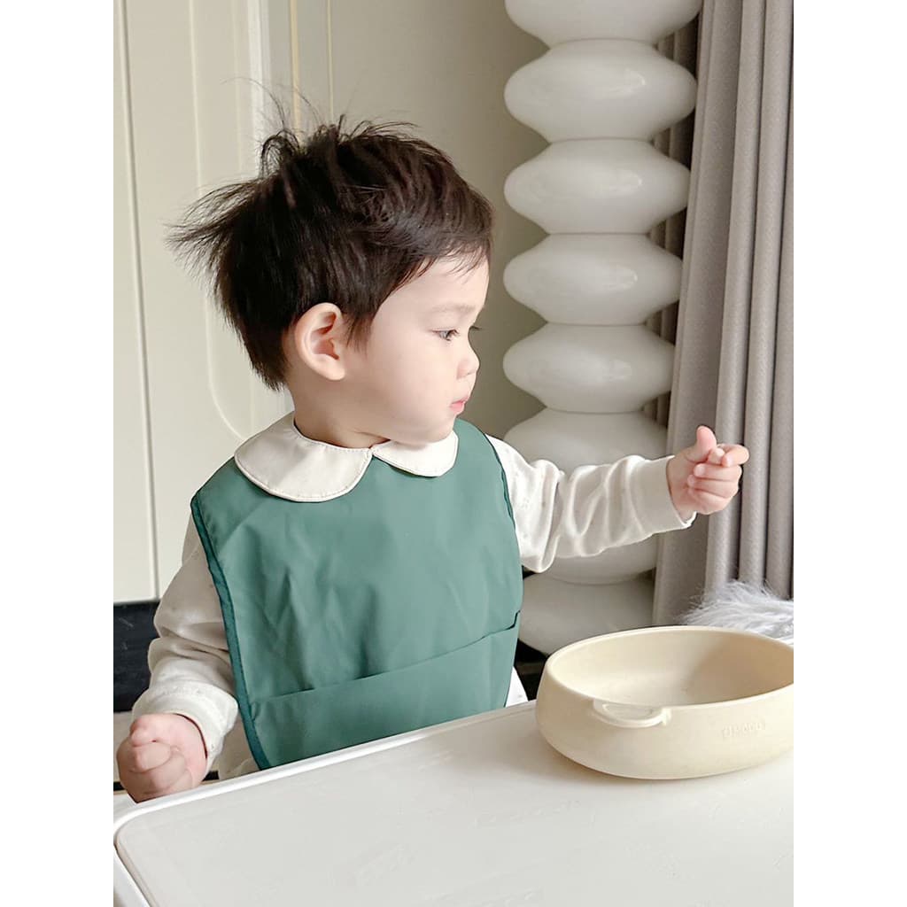 Estilo coreano High-End ins bebê babador descartável macio bebê à prova dwaterproof água comer bolso Anti-sujeira comida
