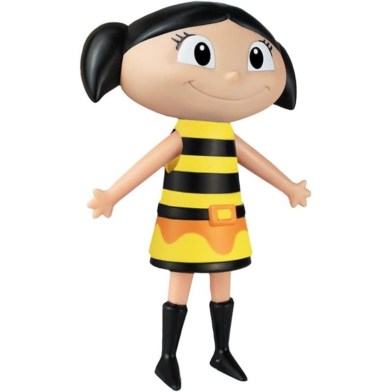 Boneca Luna Show da Luna Abelha Personagem Desenho Infantil Brinquedo Educativo