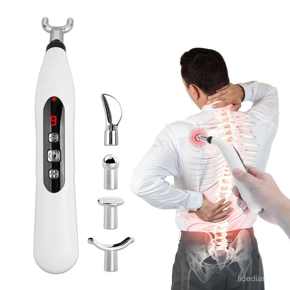 Caneta De Acupuntura Elétrica Massagem Meridiana Energética Fisioterapia Acuponto Facial De Pulso Corporal