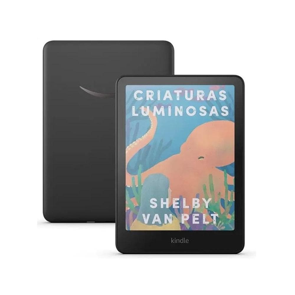 Kindle Colorsoft (16 GB) - Com tela colorida e temperatura de luz ajustável - Cor Preta
