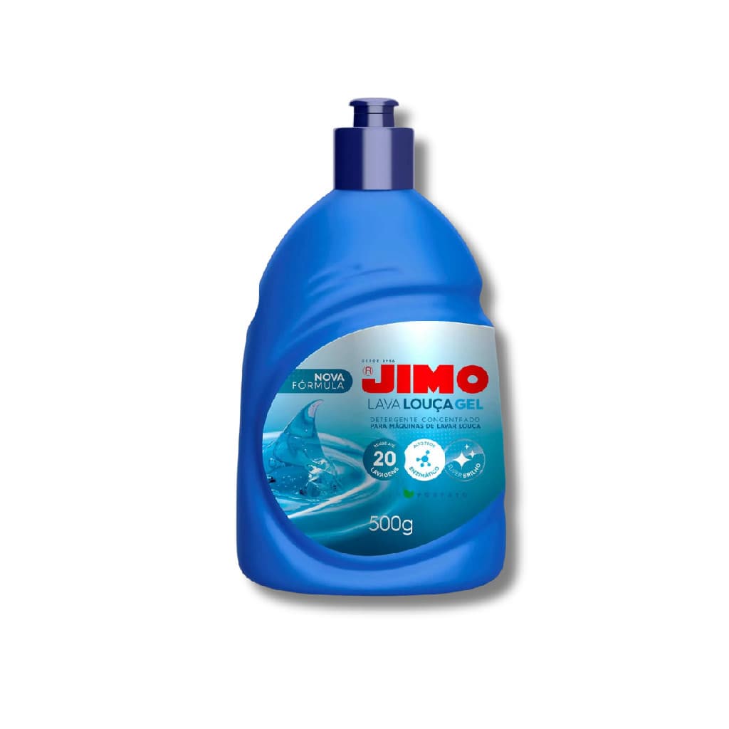 Jimo Lava Louça Gel Detergente Superbrilho 500g