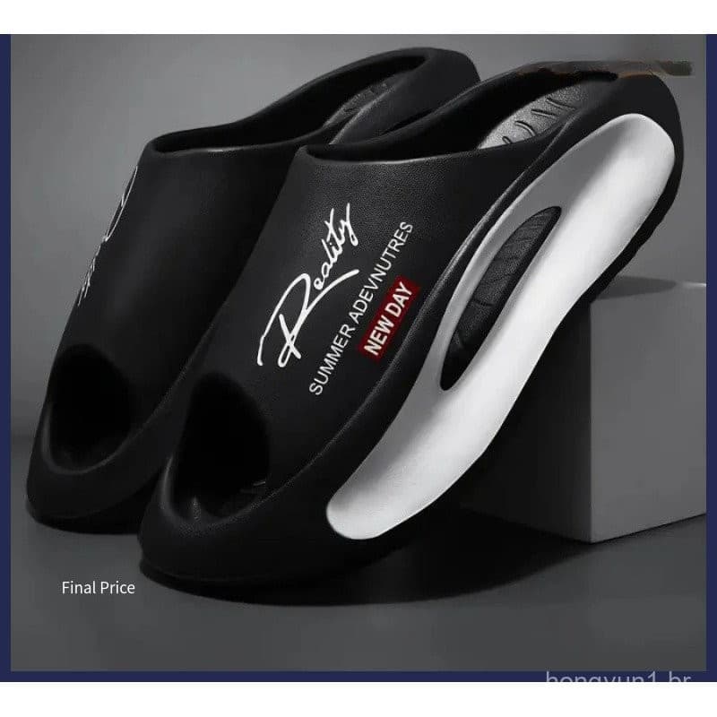 Chinelos Antiderrapantes Da Moda Masculina E Feminina Casal EVA 2 Cores 36-45