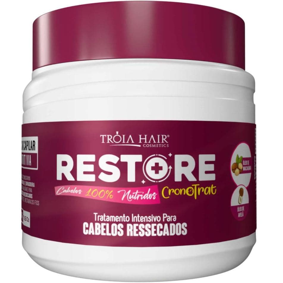 Qatar Hair Máscara Nutritiva Qatarestore Cronotrat 500g