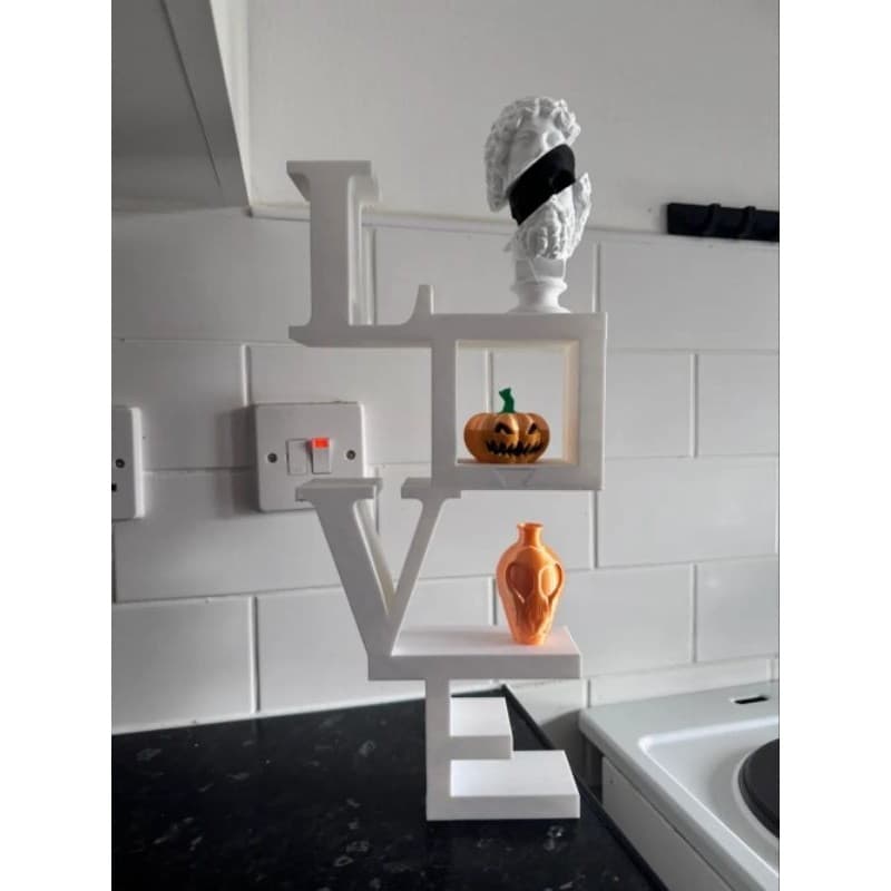 Prateleira decorativa LOVE ( Envio Imediato )