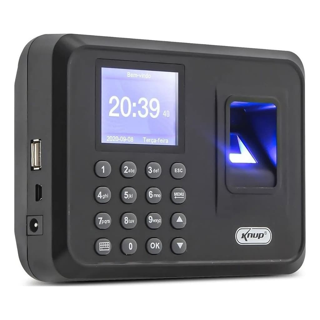 Relógio Ponto Biométrico Digital Livre Software Fácil Config Premium