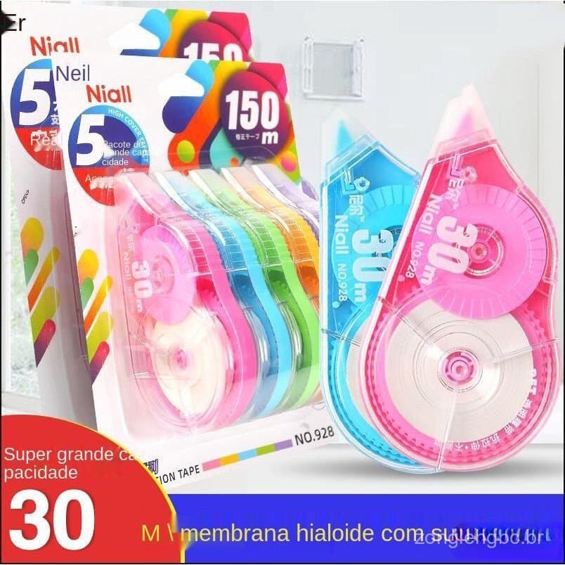 30m grande capacidade TCN9 fita corretiva fita corretiva