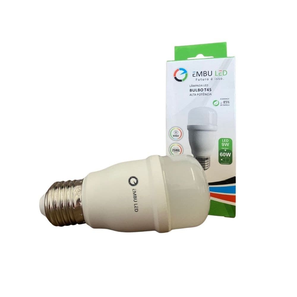 Lâmpada Led Compacta 9w 3000k Bivolt - Embuled