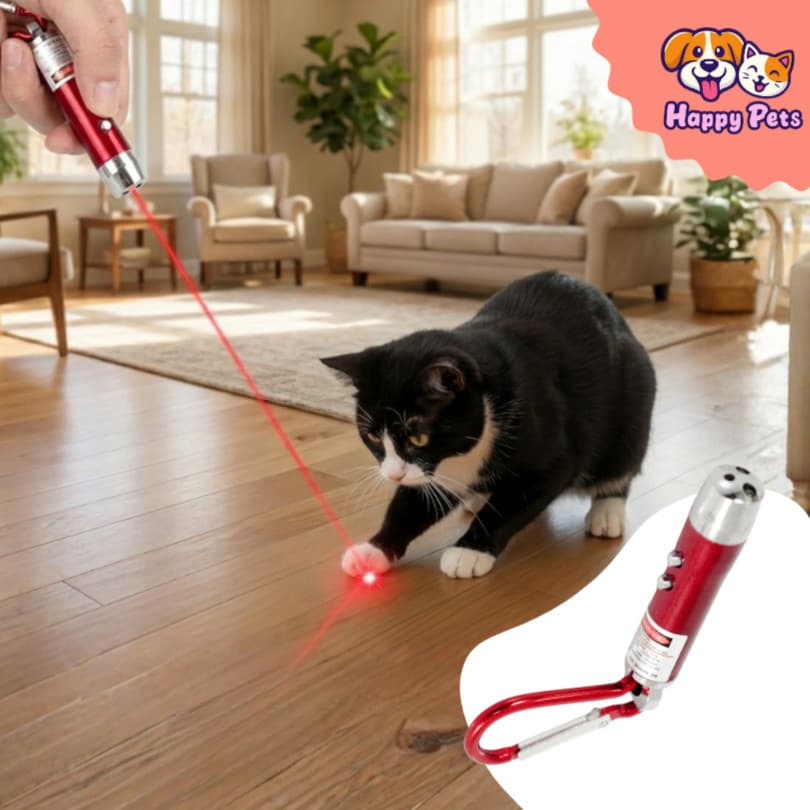 Brinquedo Cat Laser Da Pet Games Para Gato Com Cores Variadas Prático Divertido E Saudável