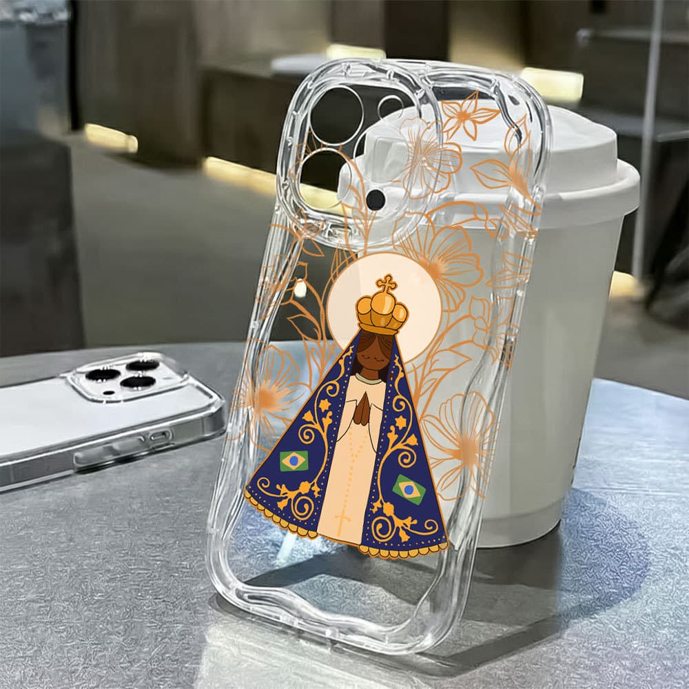 Nossa Senhora Capa Para Redmi 12 12C 13 13C 14C A1 A2 A3 A5 Nota 12s 13 14 Pro 4G 5G Tom Gato Silicone Anti-Impacto