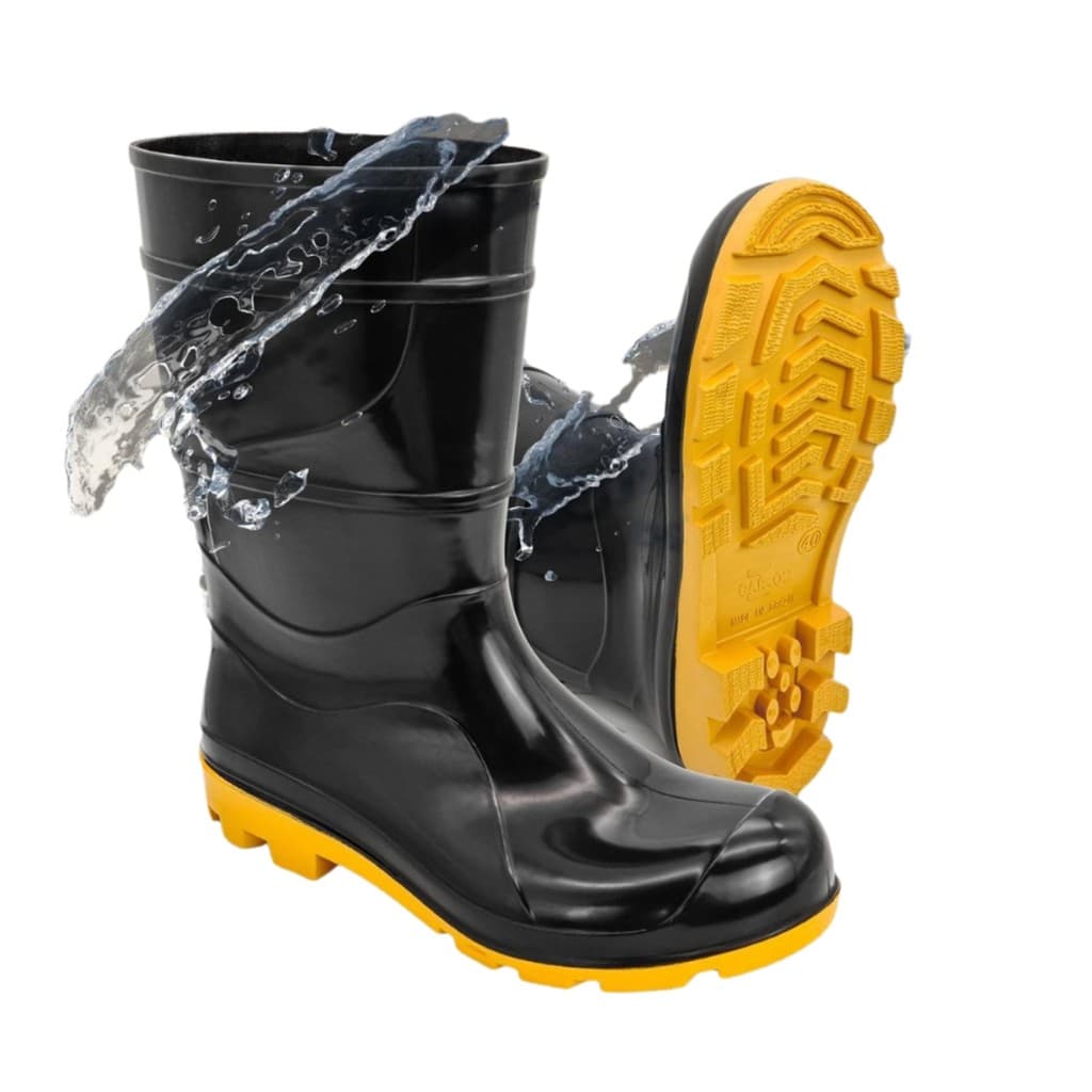 Bota Galocha Antiderrapante Profissional Açougue Faxina Moto Impermeável Limpeza Epi