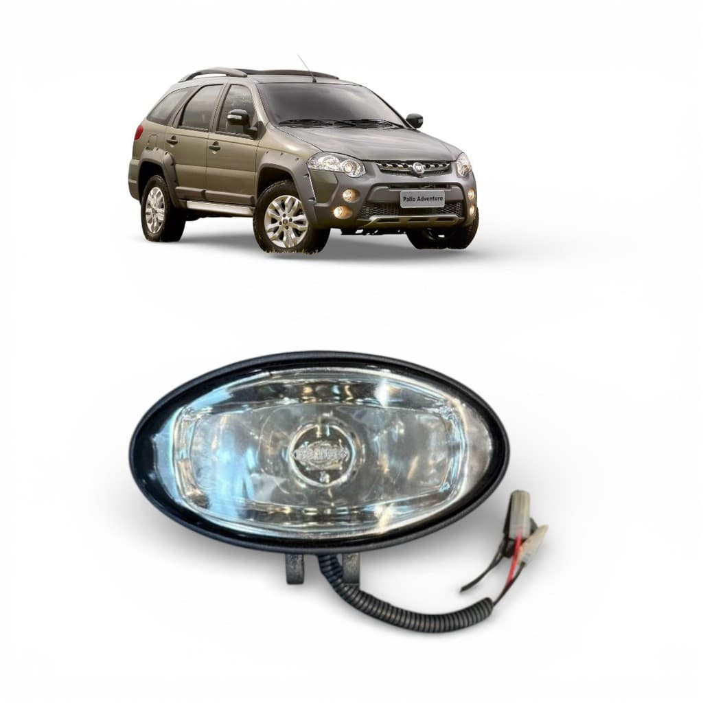 Farol Auxiliar Milha Palio Adventure 1999 2000 a 2014 pç