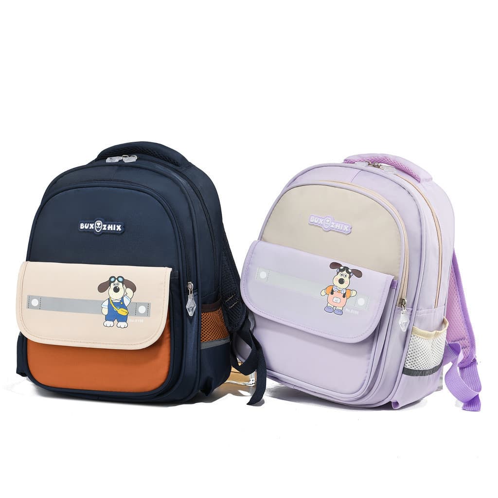 Mochila Feminina Elegante E Leve, Com Grande Capacidade Impermeável Para Estudantes Com Desenhos Animados