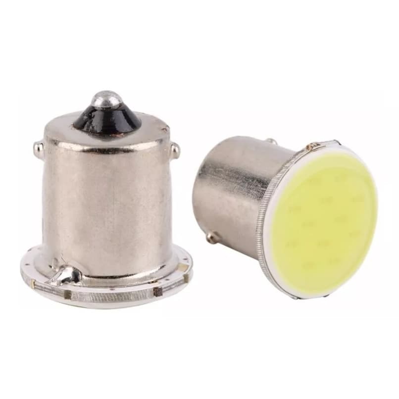 Par De Lâmpadas de Ré 12 Chips - Cob 1 Polo 1156 - 24V