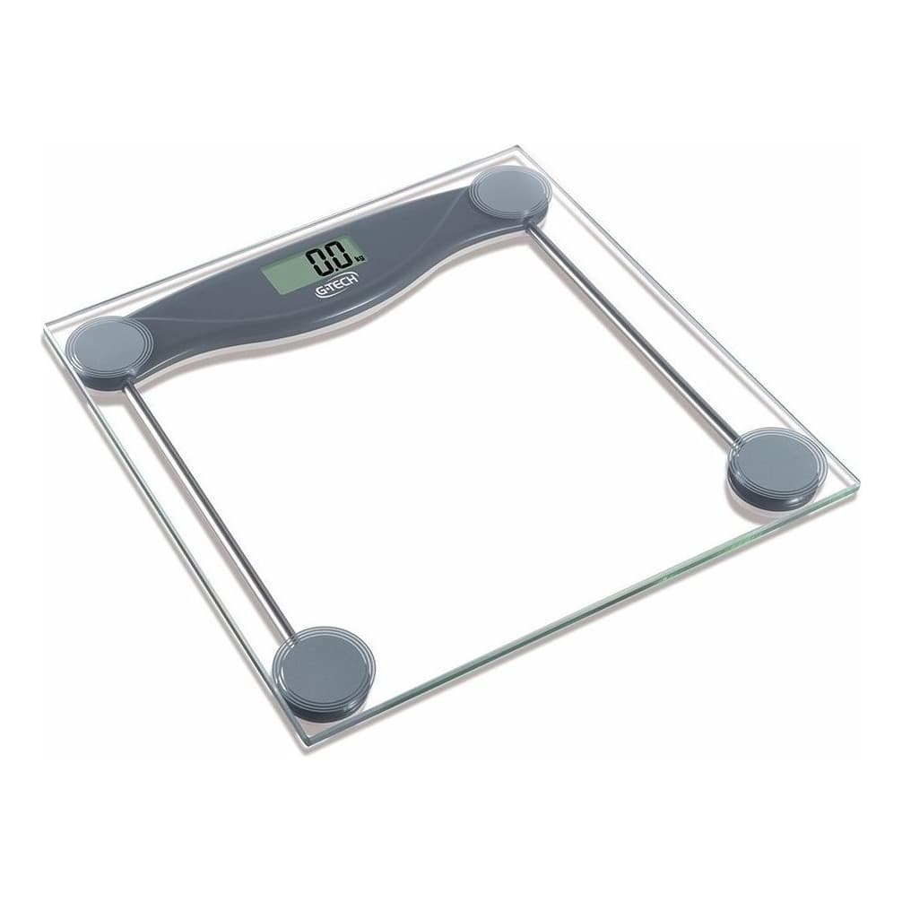 Balança Digital de Vidro Temperado GLASS10  Alta Precisão 150 kg Display LCD