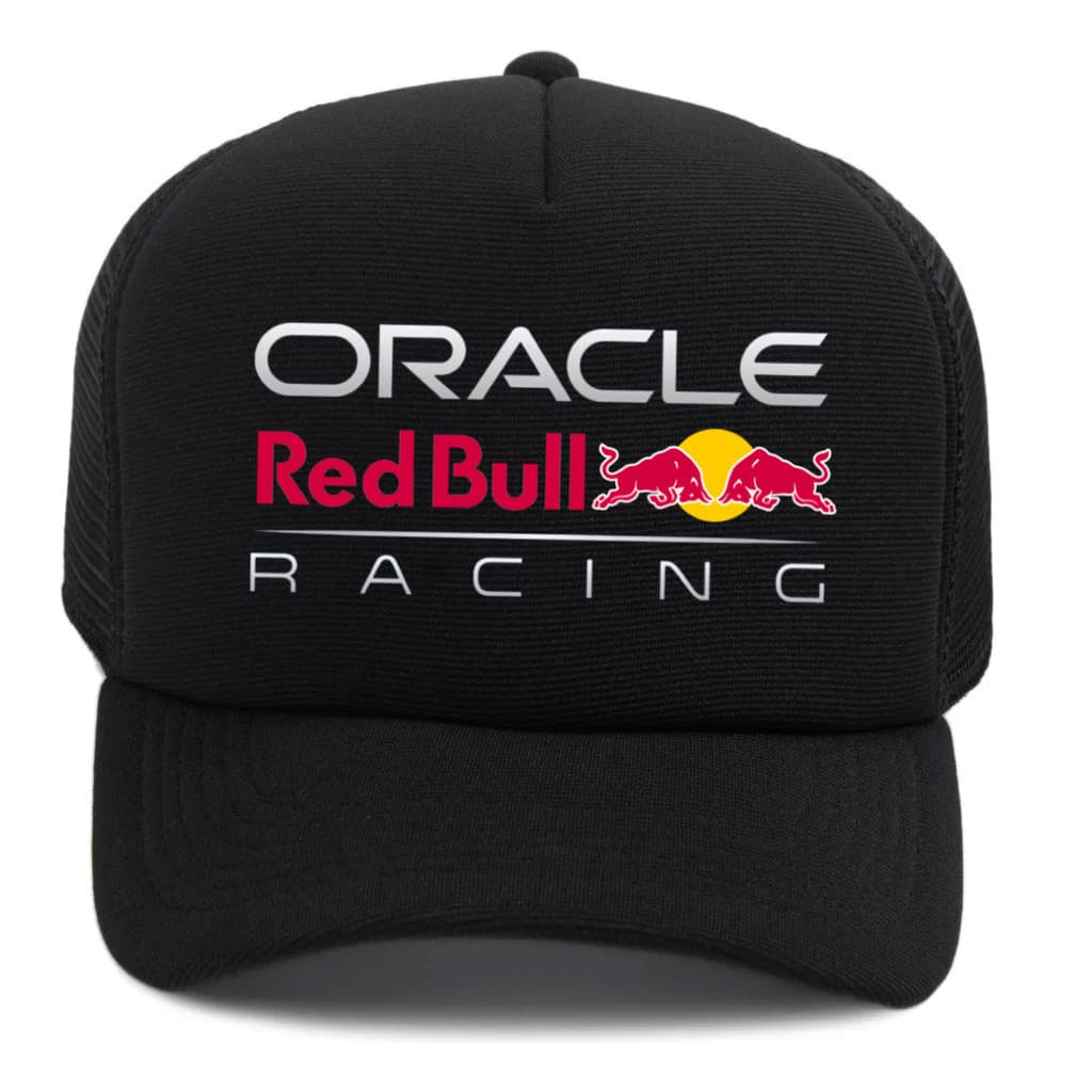 Bone RedBull Racing Estilo F1 Motorsport Aba Curva Ajustável Unissex Premium StreetWear