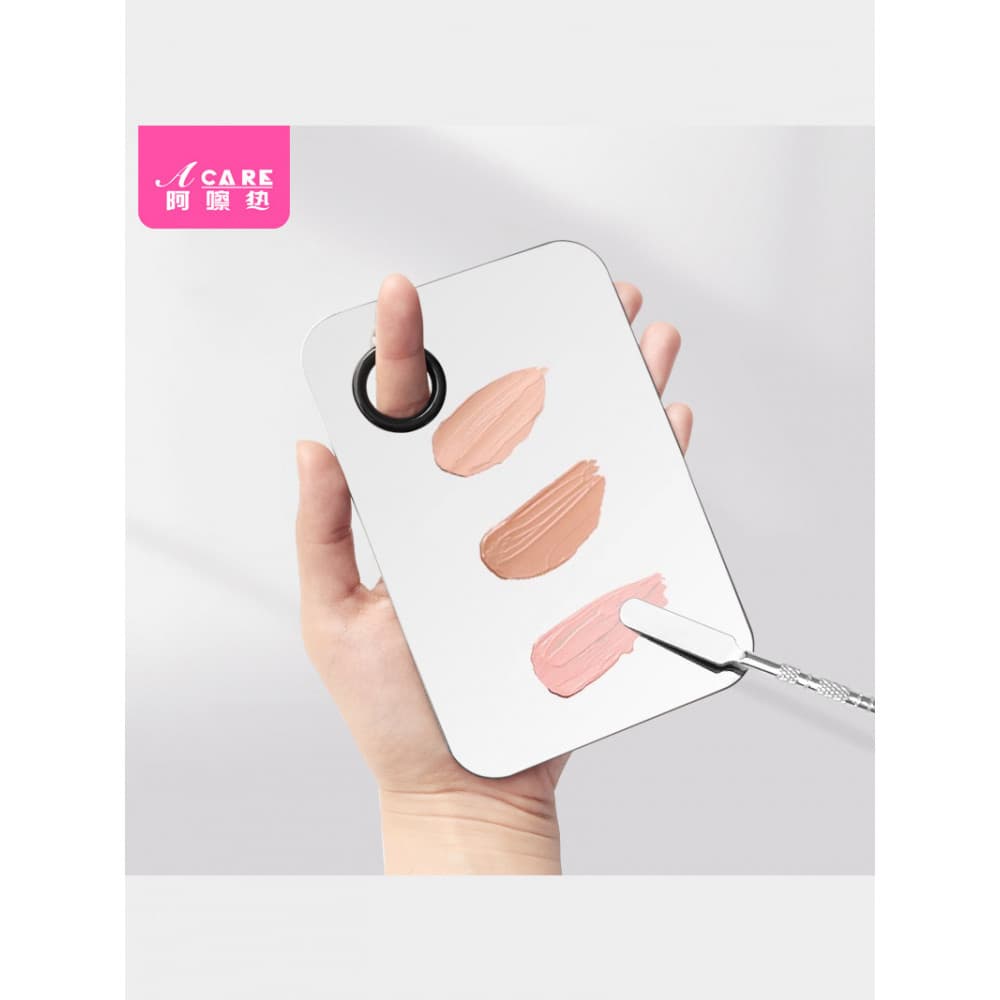 Paleta A1pq808-Fácil de começar paleta de base líquida paleta de maquiagem vara portátil perfurado maquiagem artista pal