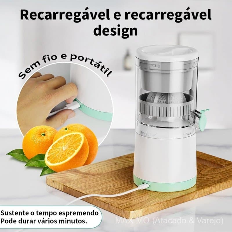 1Kit EléTrico   Frutas Fazer MáQuina De Suco RecarregáVel Usb Promotion