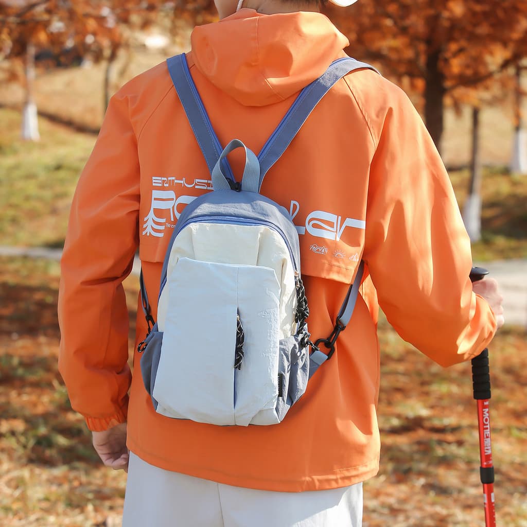 Mochila feminina ao ar livre leve saco de escalada Crossbody passeio viajar caminhadas esportes saco peito escalada mont