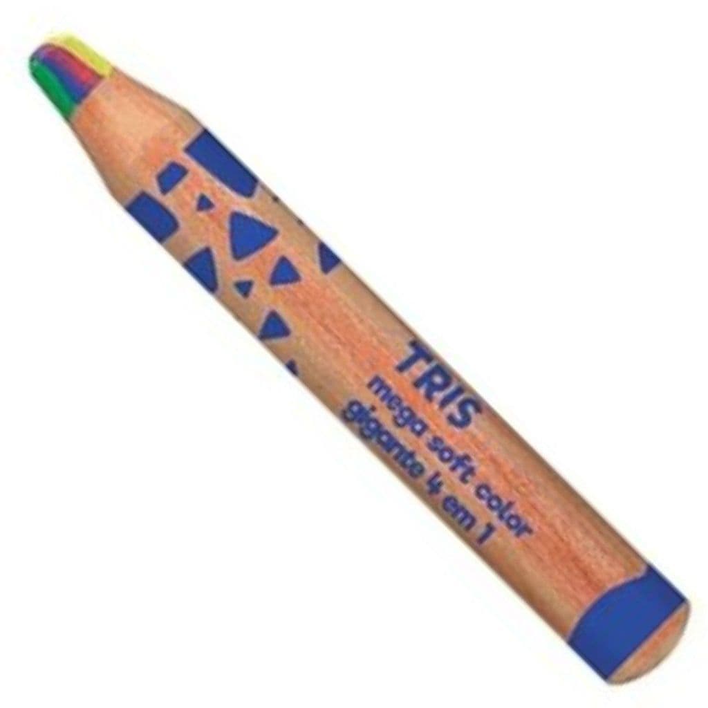 Lápis de Cor Multicolor Jumbo Unidade Rainbow Tris