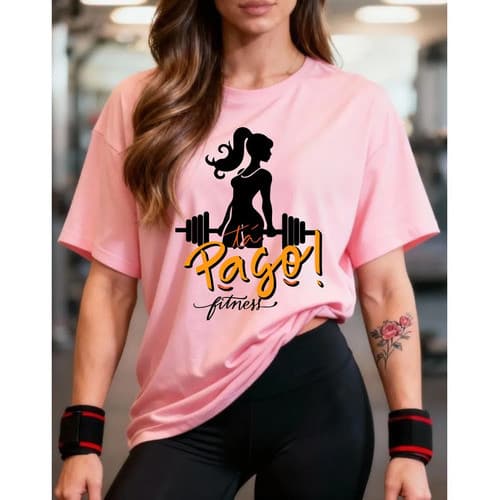 Camisa T-shirt Feminina 100% Algodão Treino Academia Musculação Blusinha Envio Imediato