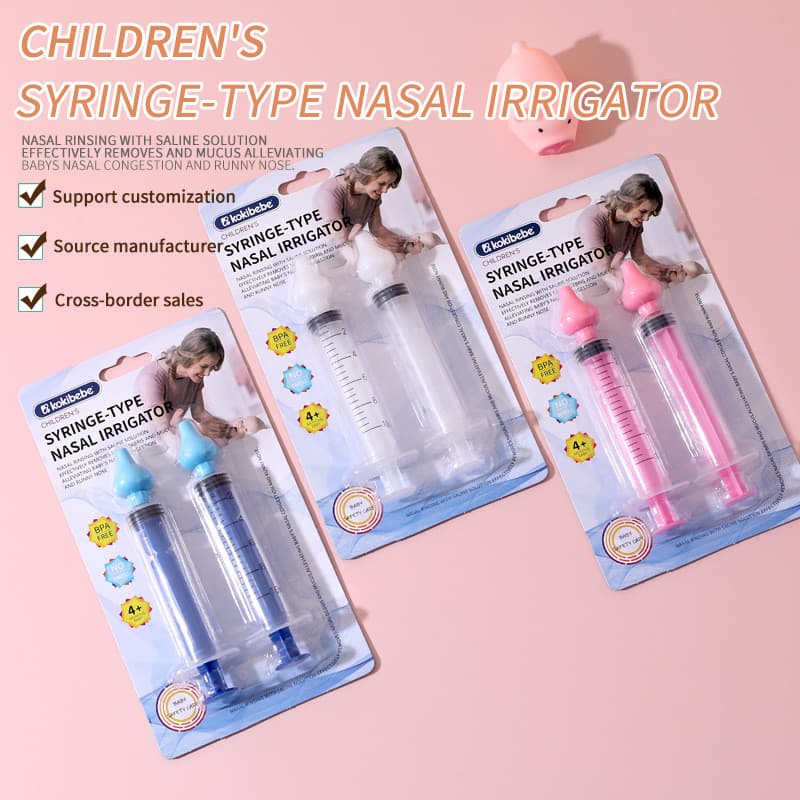 Seringa Aspirador Nasal Para Bebês , 10ML , Segura Recém-Nascidos E Crianças Pequenas , Ponta Macia Suave , Irrigador ,