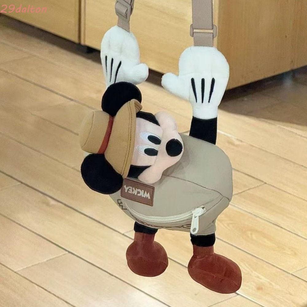 DALTON Mickey Mouse Pacote De Peito , Grande Capacidade Cusual Boneca Bolsa Moda Estilo Japonês Kawaii Camping Crossbody