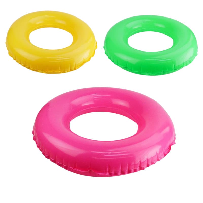 Boia Inflavel Colorida 60cm Neon Praia Piscina