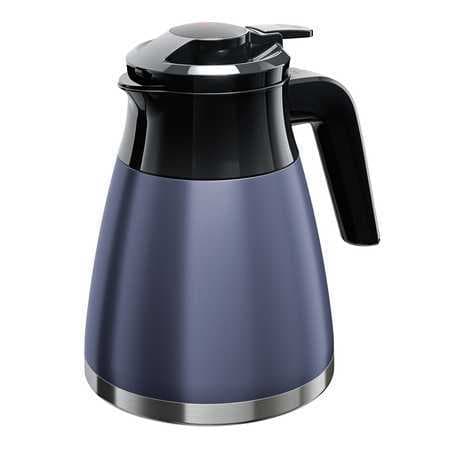 Bule Térmico Thermo Touch 1,3L Azul Garrafa Térmica Para Chá Café