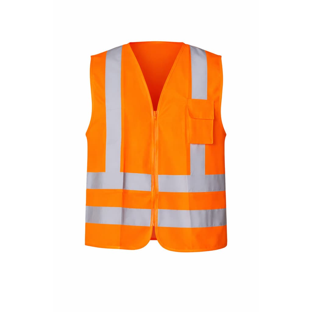 Colete Refletivo Laranja AV com Zíper XG Plastcor Cl. 2