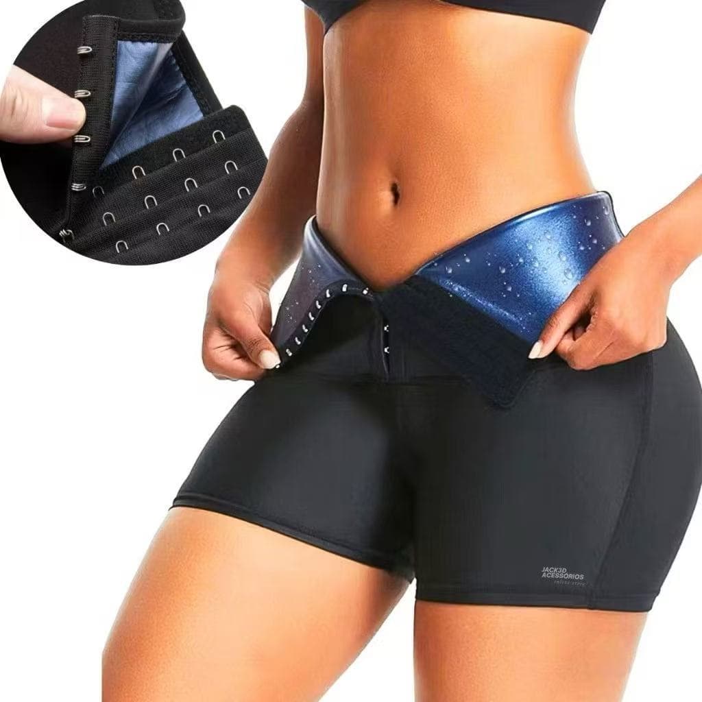 Conta Shorts Sauna Modelador efeito saua e Queima de Gordura sweating storm - S/M, L/XL, XXL/3XL - XL