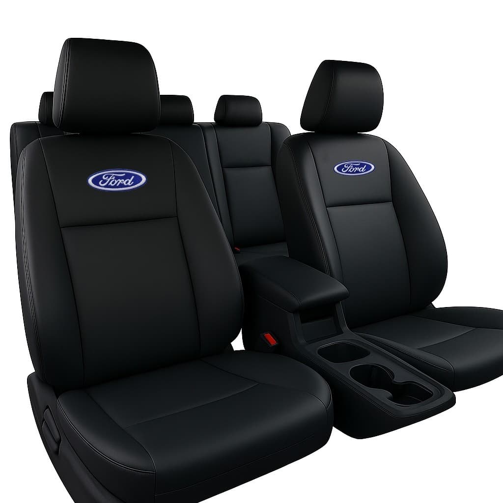 Capa Banco Carro 100% Couro Automotivo Fiesta, EcoSport, Ka, Escort, Ranger