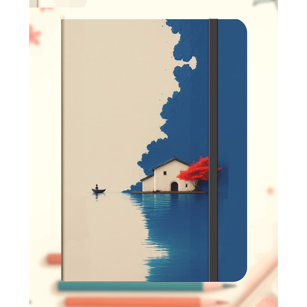 Moleskine Capa A Última Casa Antes do Azul 21x14 cm | 160 Páginas Envio Rápido