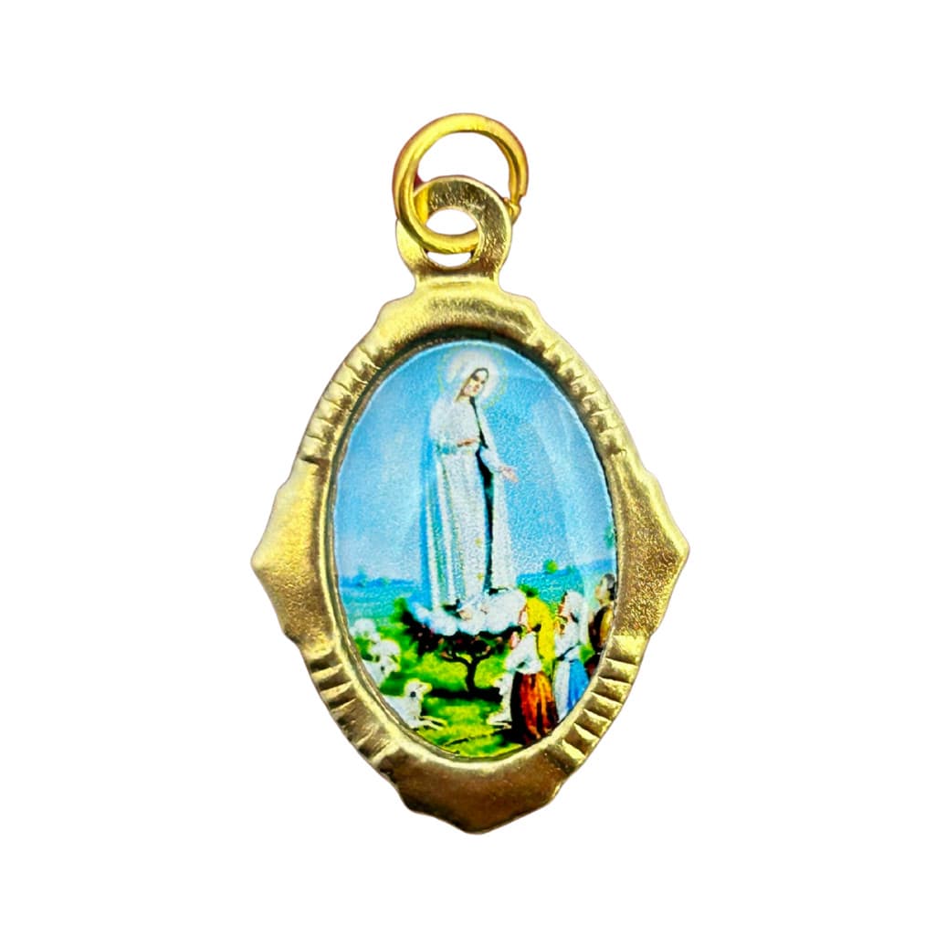 Medalha Chapa Nossa Senhora de Fátima