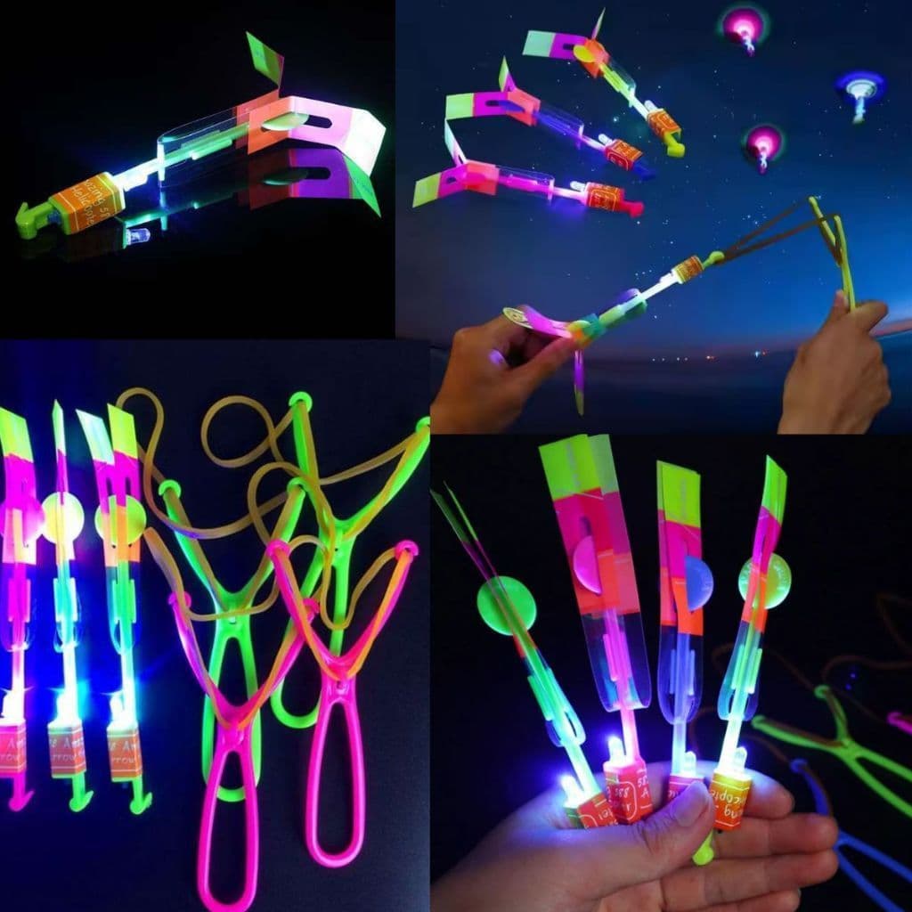 Avatar Voador De Led Com Estilingue Foguete Helicóptero Brinquedo de Criança Enviar imediatamente