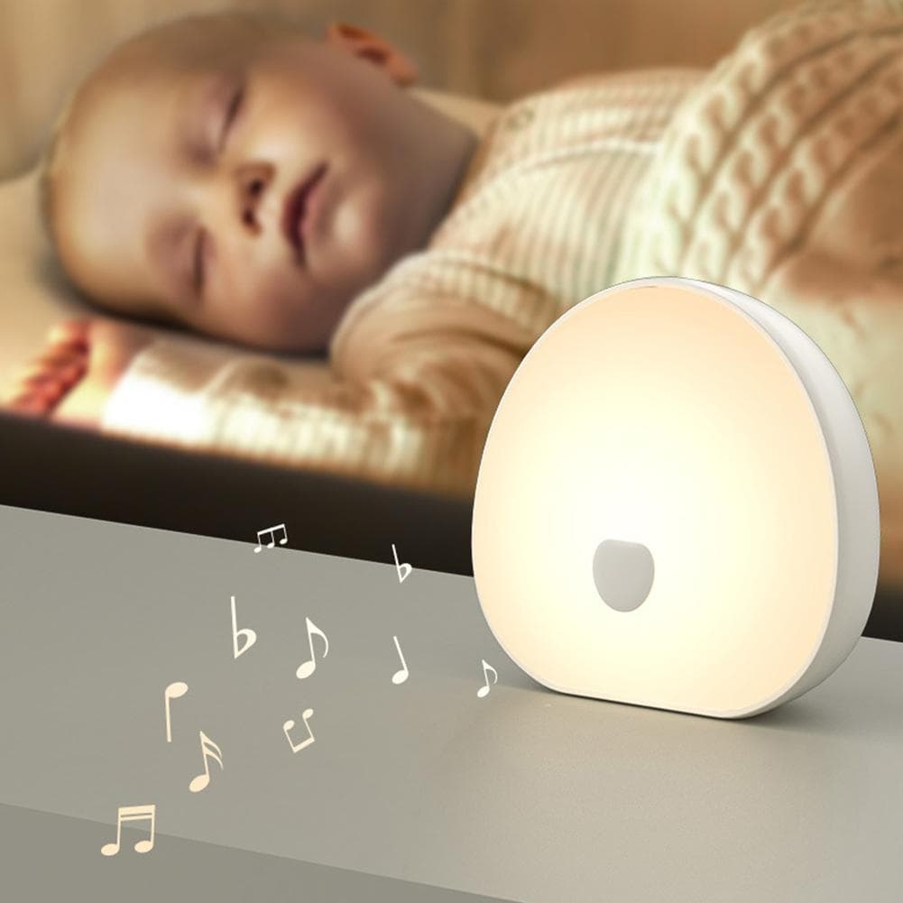 Dispositivo Portátil De Ruído Branco Para Dormir , Recarregável Cuidados Com A Luz Colorida Infantil K3d1
