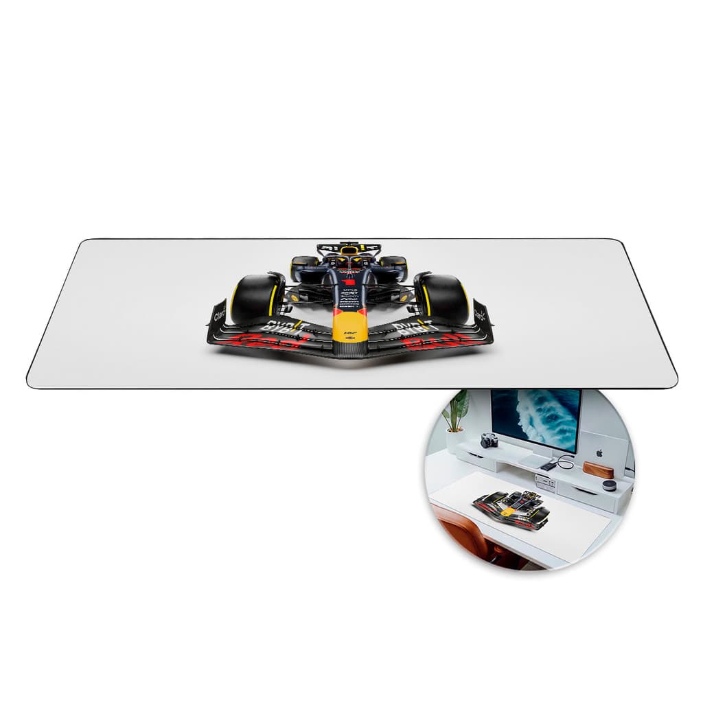 MousePad Grande Gamer Profissional 80x30 Formula1 Estampas F1 Mouse Pad Grande RGB