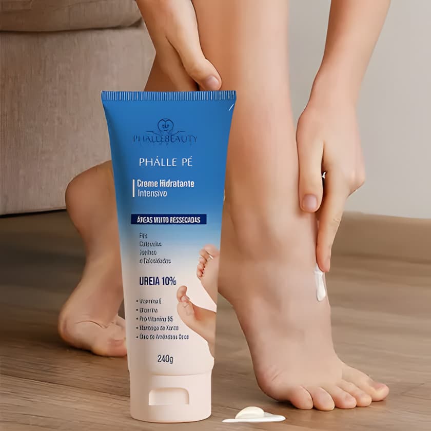 Cremes Para Os Pés PhálleBeauty Hidratação Intensiva