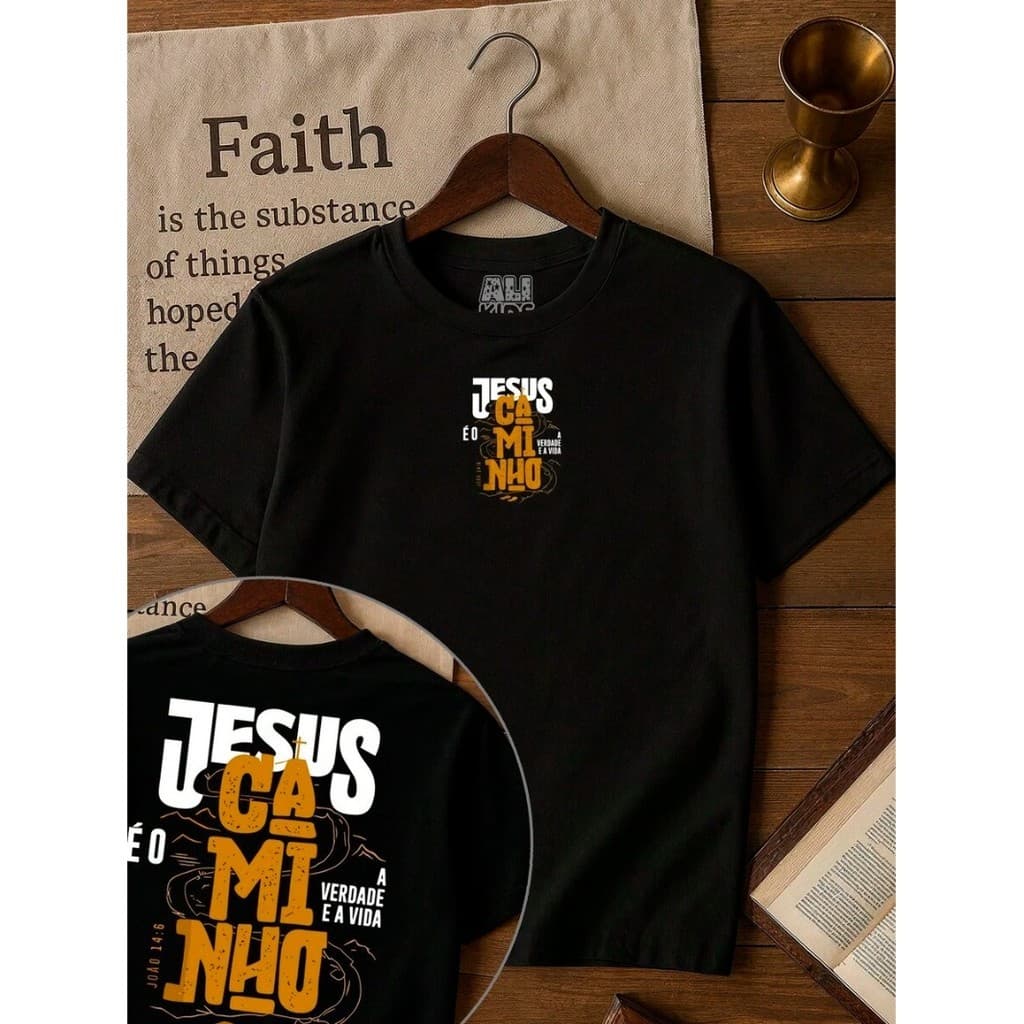 Camiseta Infantil e Adulto 100% Algodão Blusa Estampada Gola Redonda Fio Penteado 30.1
